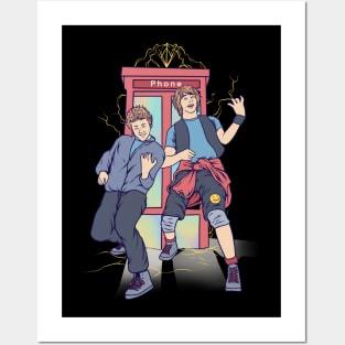 Bill And Ted Abe Lincoln Be Excellent Posters and Art